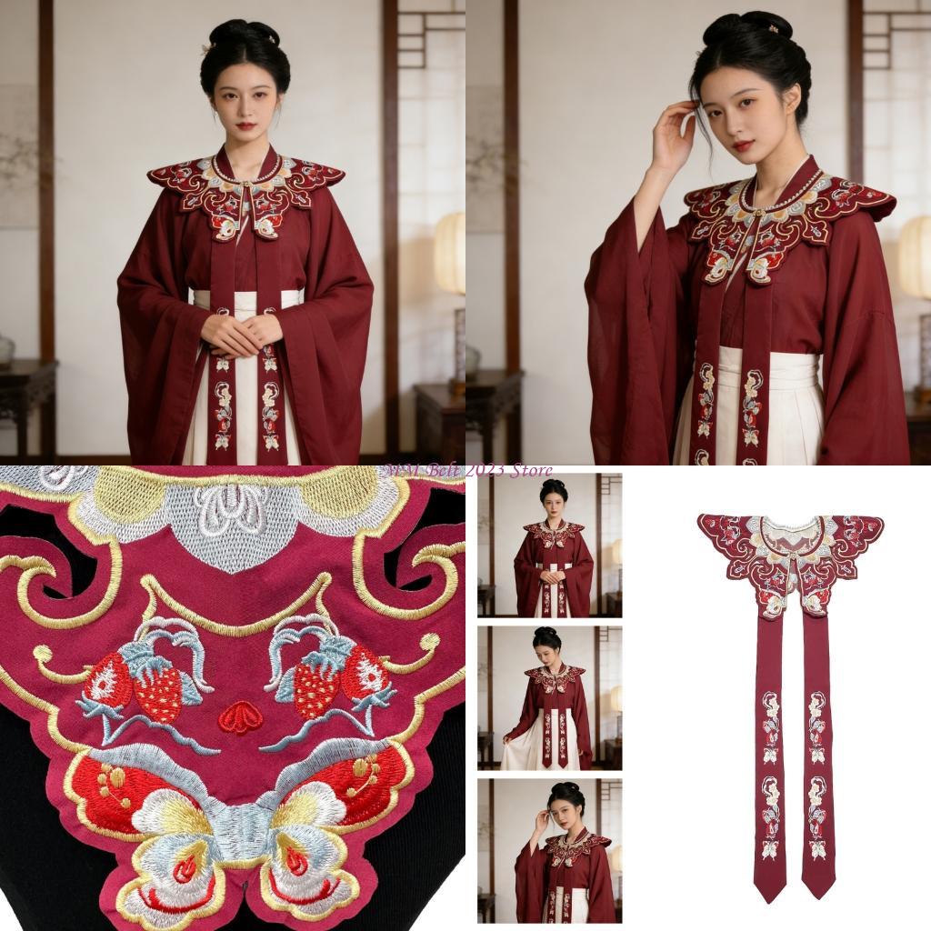 Embroidery Artist - 49ME Lightweight Polyester Cloud Scarf With