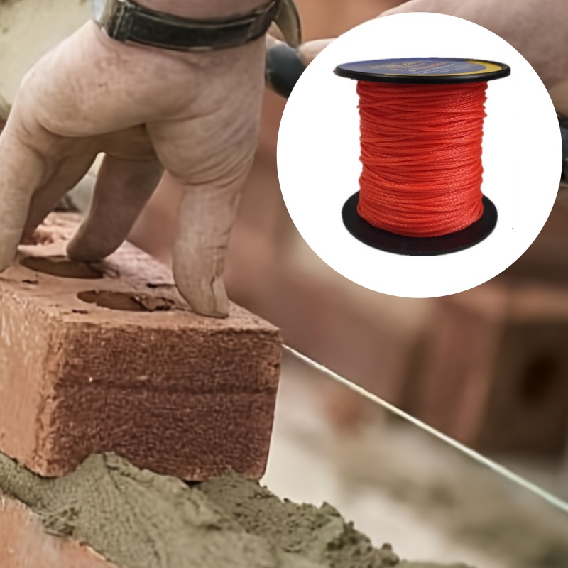 Embroidery Garden - 50M Horizontal Pull Ropes Red Polyethylene
