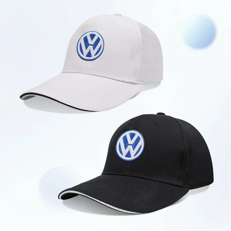 Embroidery Hat Machine - VW Emblem Embroidered Car Adjustable Racing