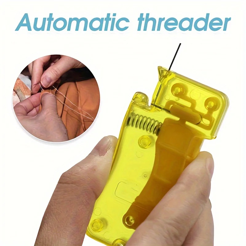 Embroidery Thread Yarn - Automatic needle threader, DIY hand sewing