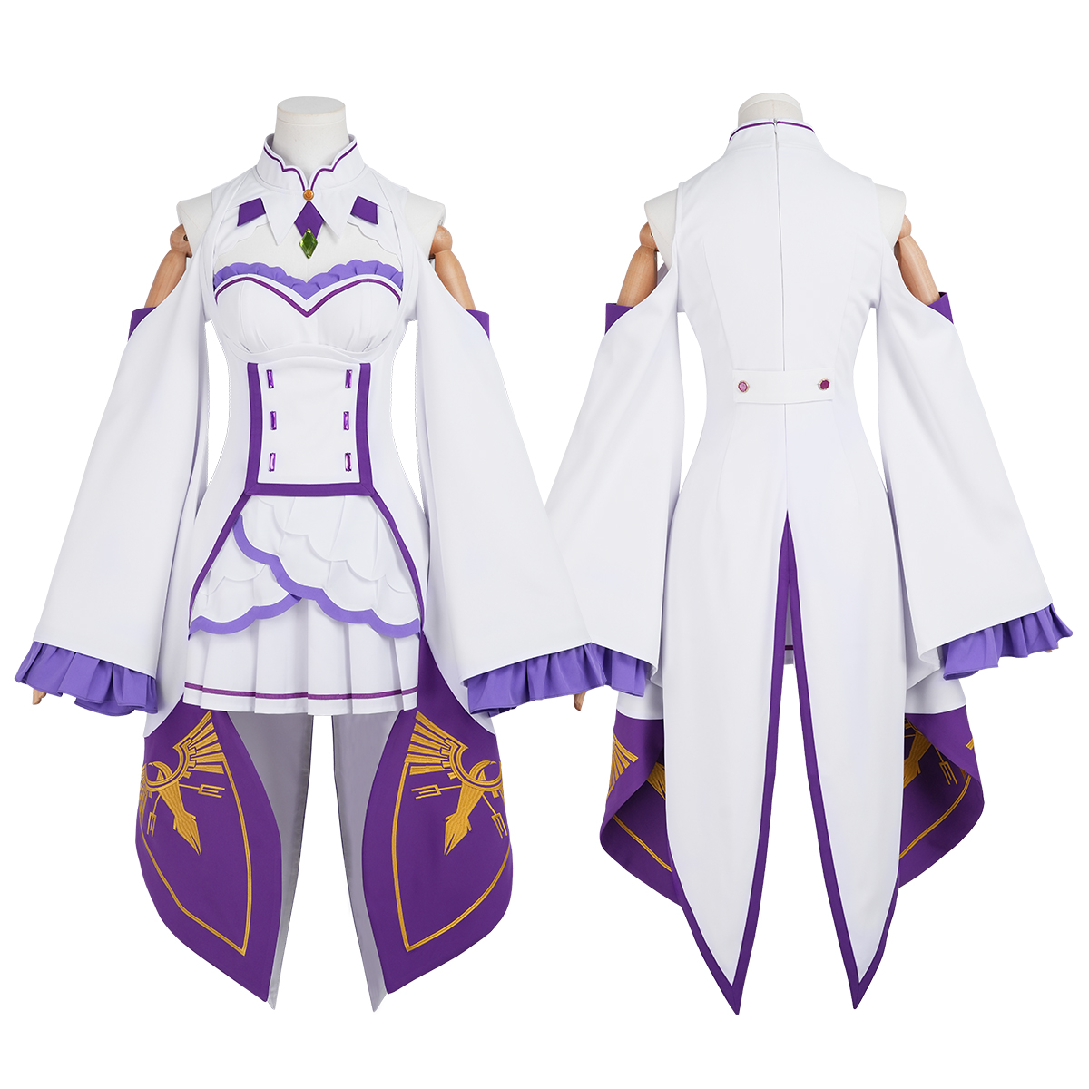 Embroidery Skirt - HOLOUN Zero Anime Emilia Cosplay Costume