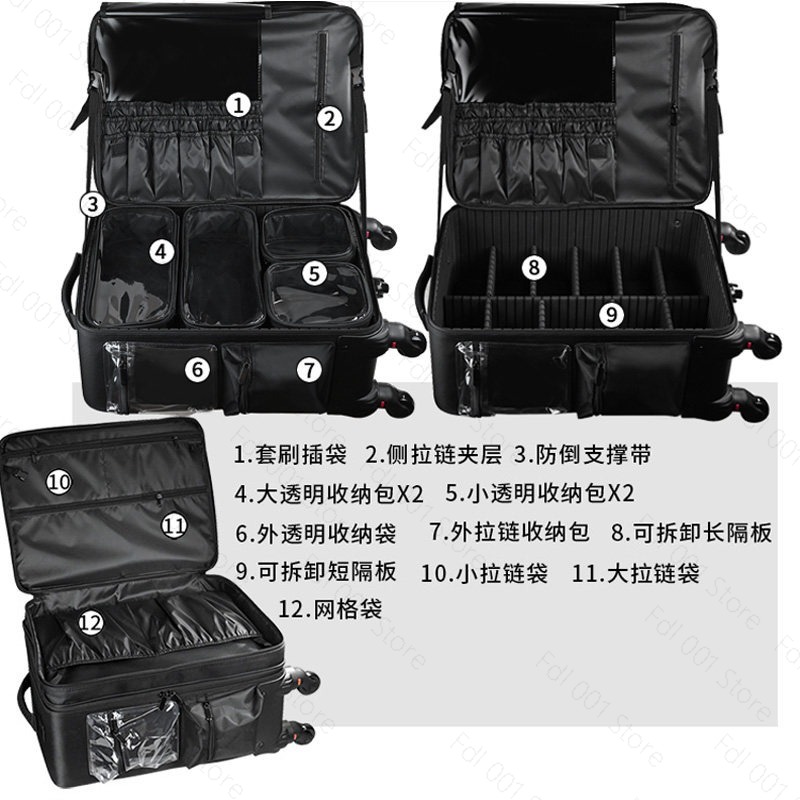 2026 Large-Capacity Trolley Co - Embroidery Artist review and price
