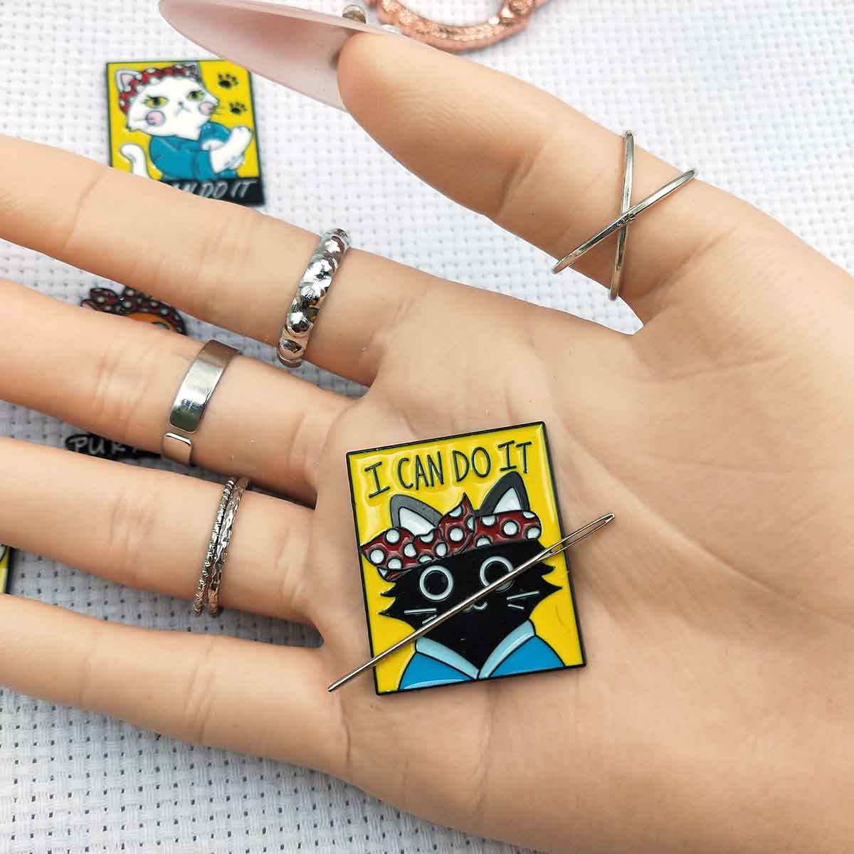 Cross Stitch Needle Minder Mag - Embroidery Artwork review and price