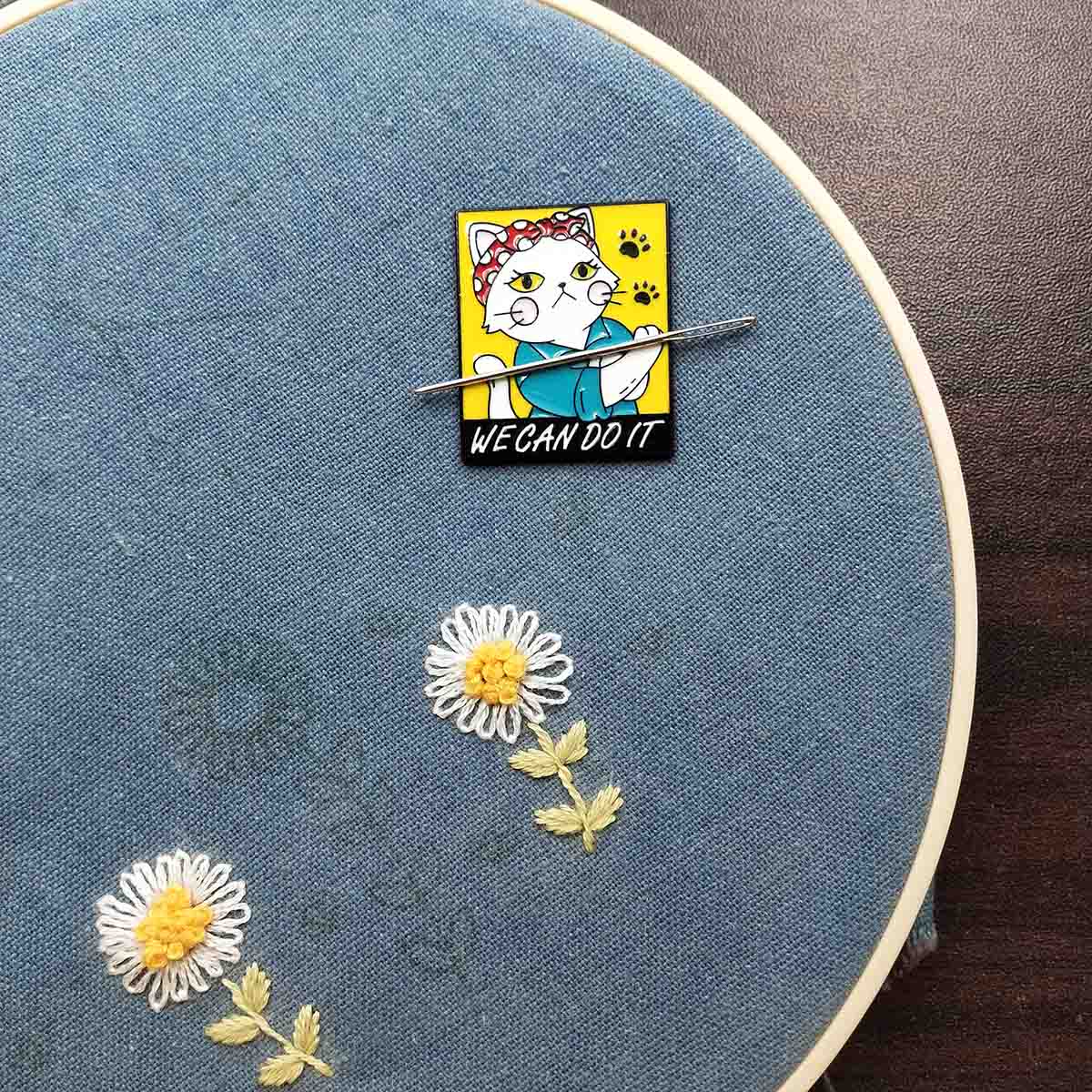 Cross Stitch Needle Minder Mag - Embroidery Artwork review and price