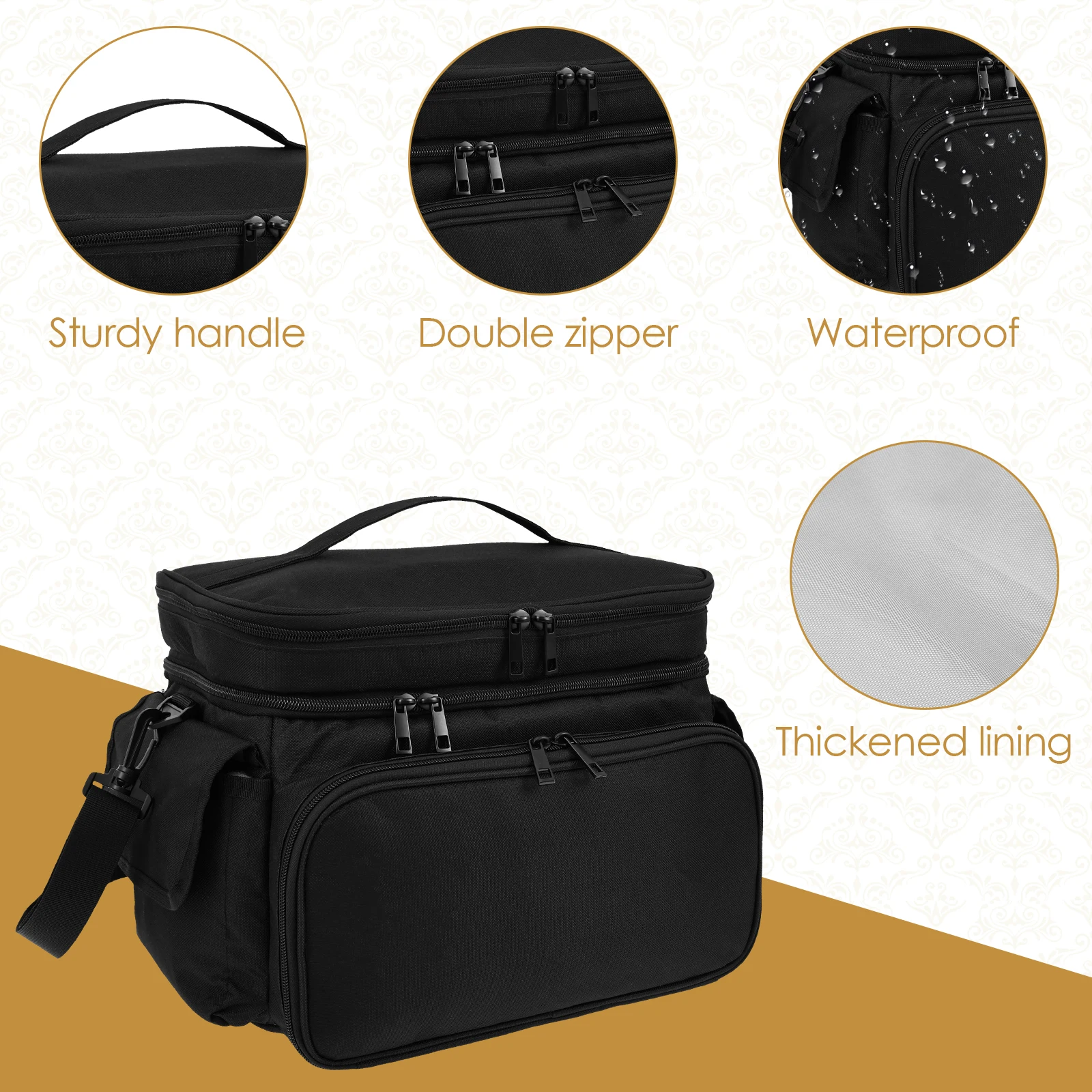 Large Sewing Bag Wool Knitting - Embroidery Thread Yarn review and price