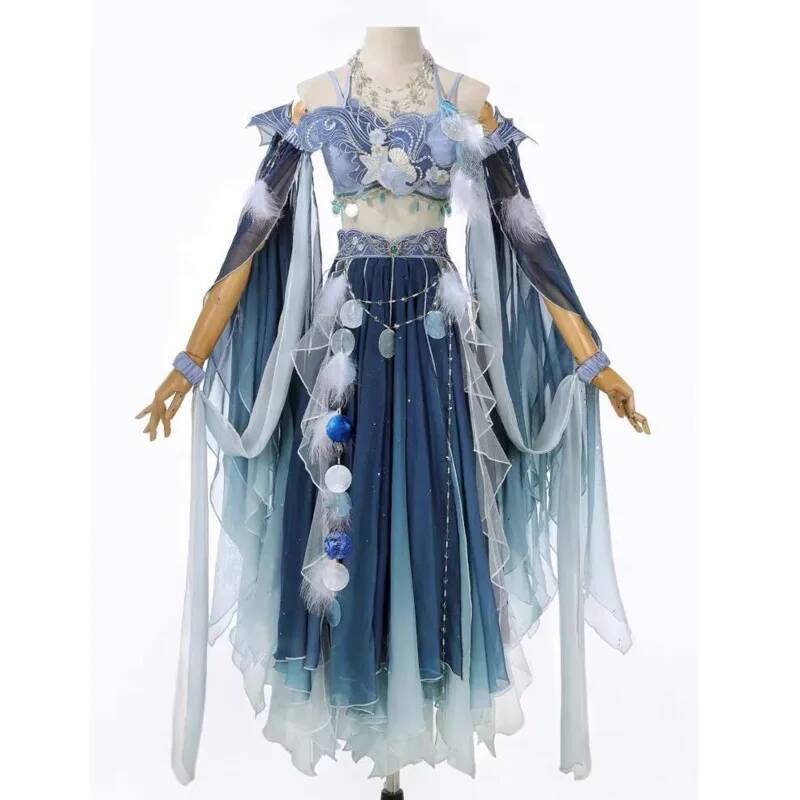 Exotic Blue Dress Heavy Embroi - Embroidery Skirt review and price