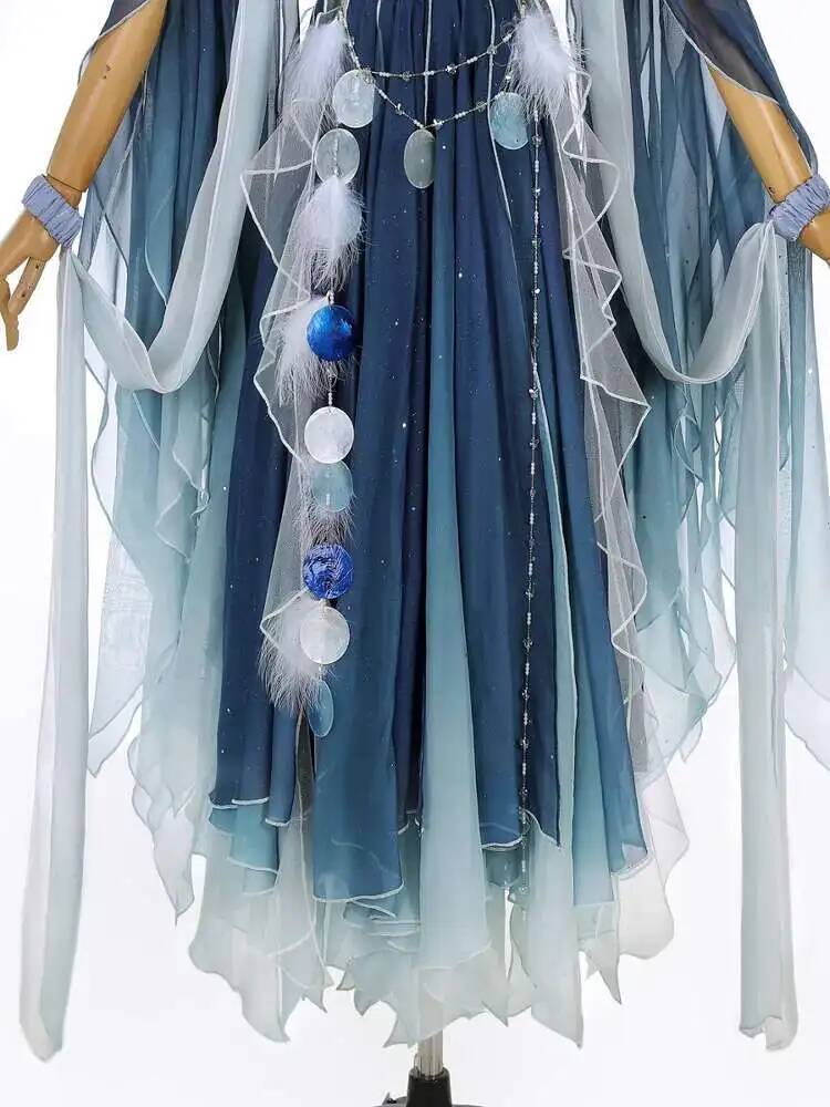 Exotic Blue Dress Heavy Embroi - Embroidery Skirt review and price