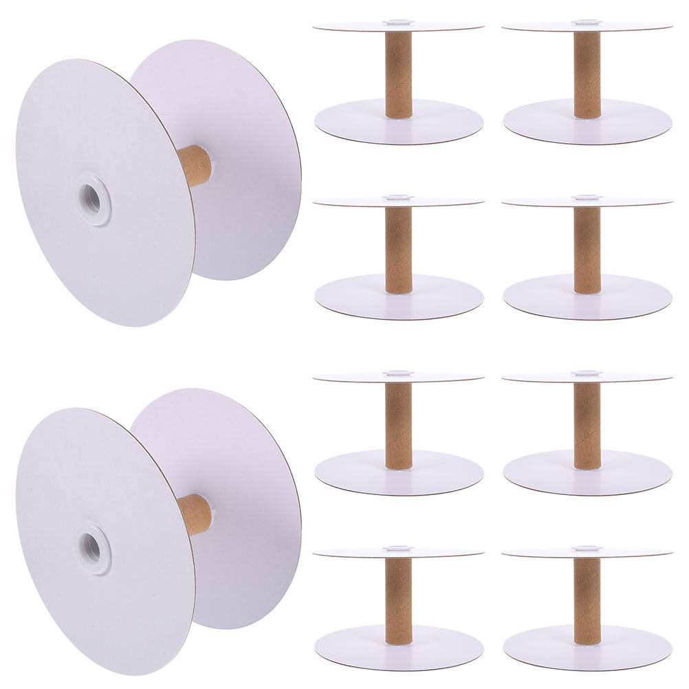 12Pcs Paper Spool Wire Storage - Embroidery Thread Yarn review and price