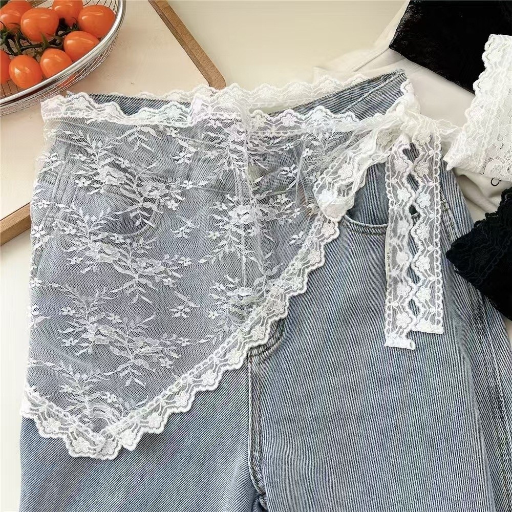 Harajuku Y2K Triangle Apron Fl - Embroidery Skirt review and price