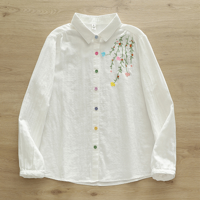 Autumn Double-layer Cotton Lon - Embroidery Artist review and price