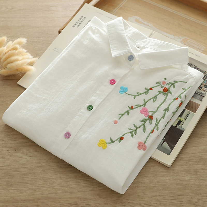 Autumn Double-layer Cotton Lon - Embroidery Artist review and price