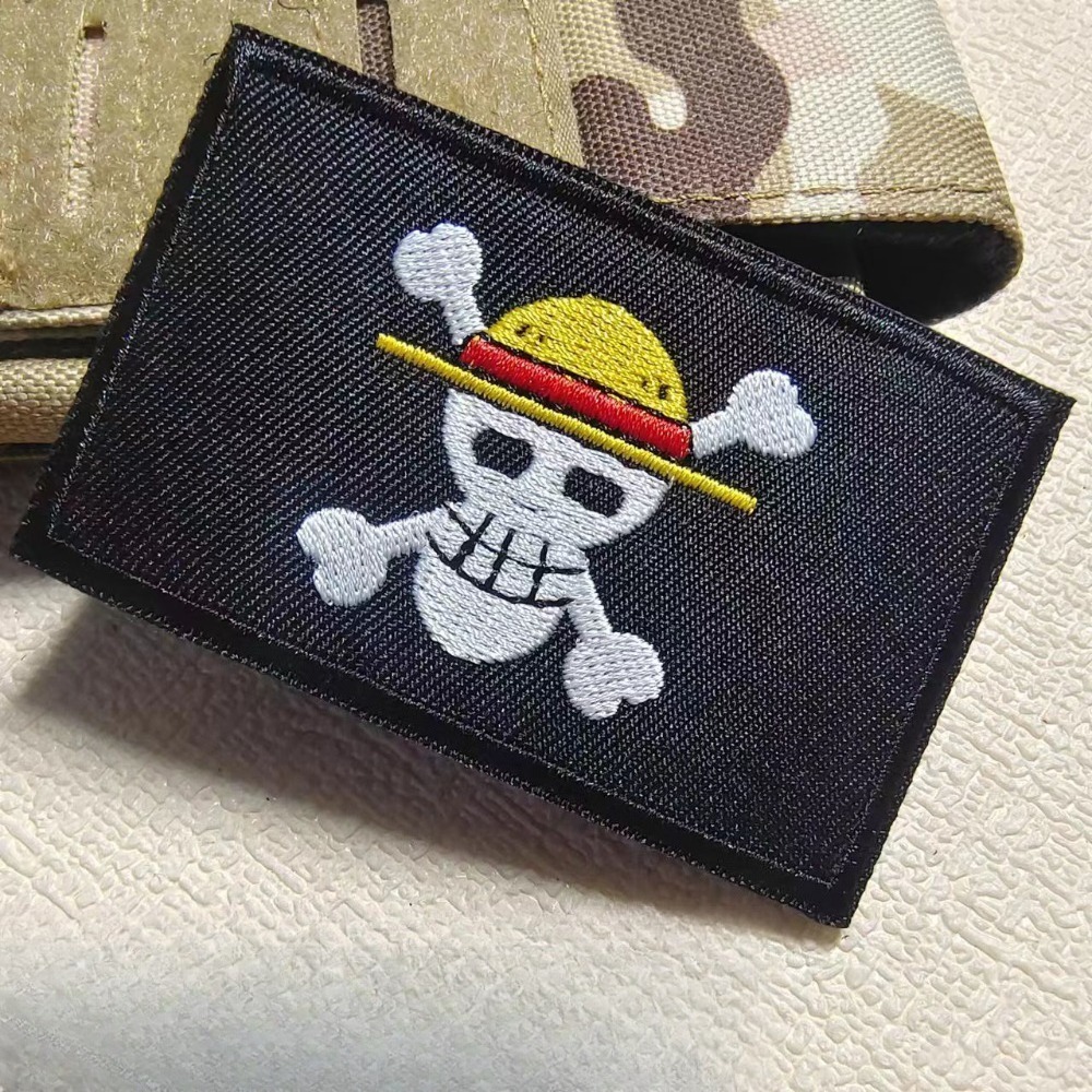 One Piece Cartoon sleeve patch - Embroidery Patches review and price