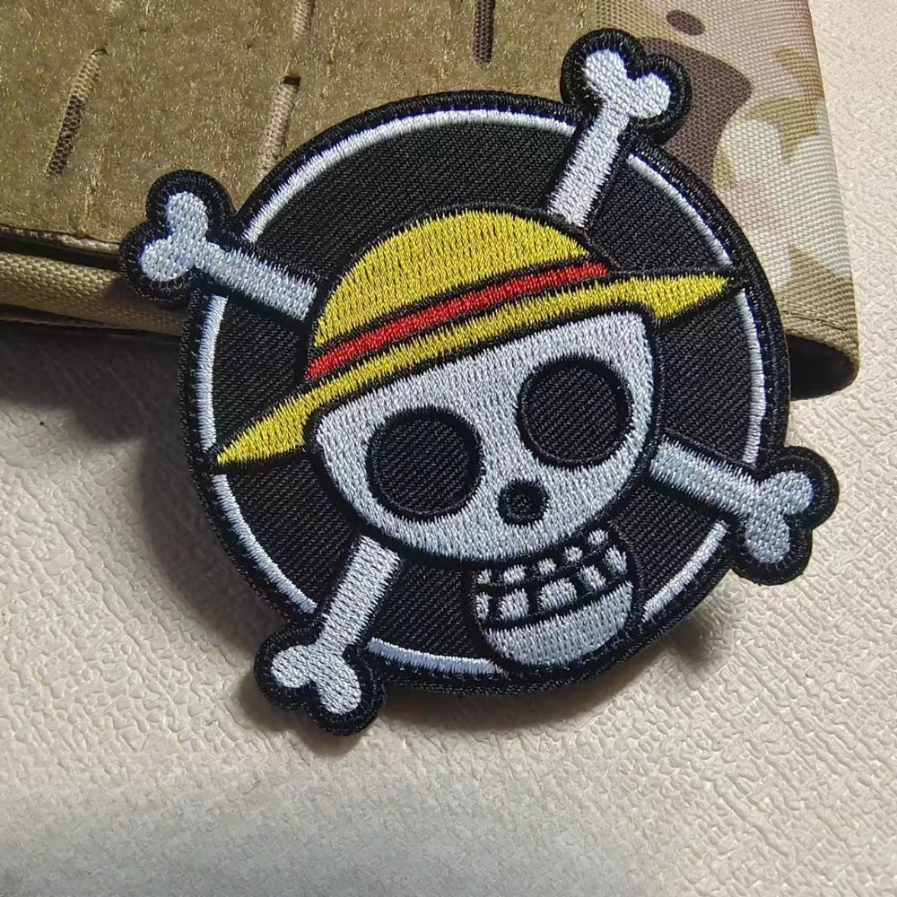 One Piece Cartoon sleeve patch - Embroidery Patches review and price