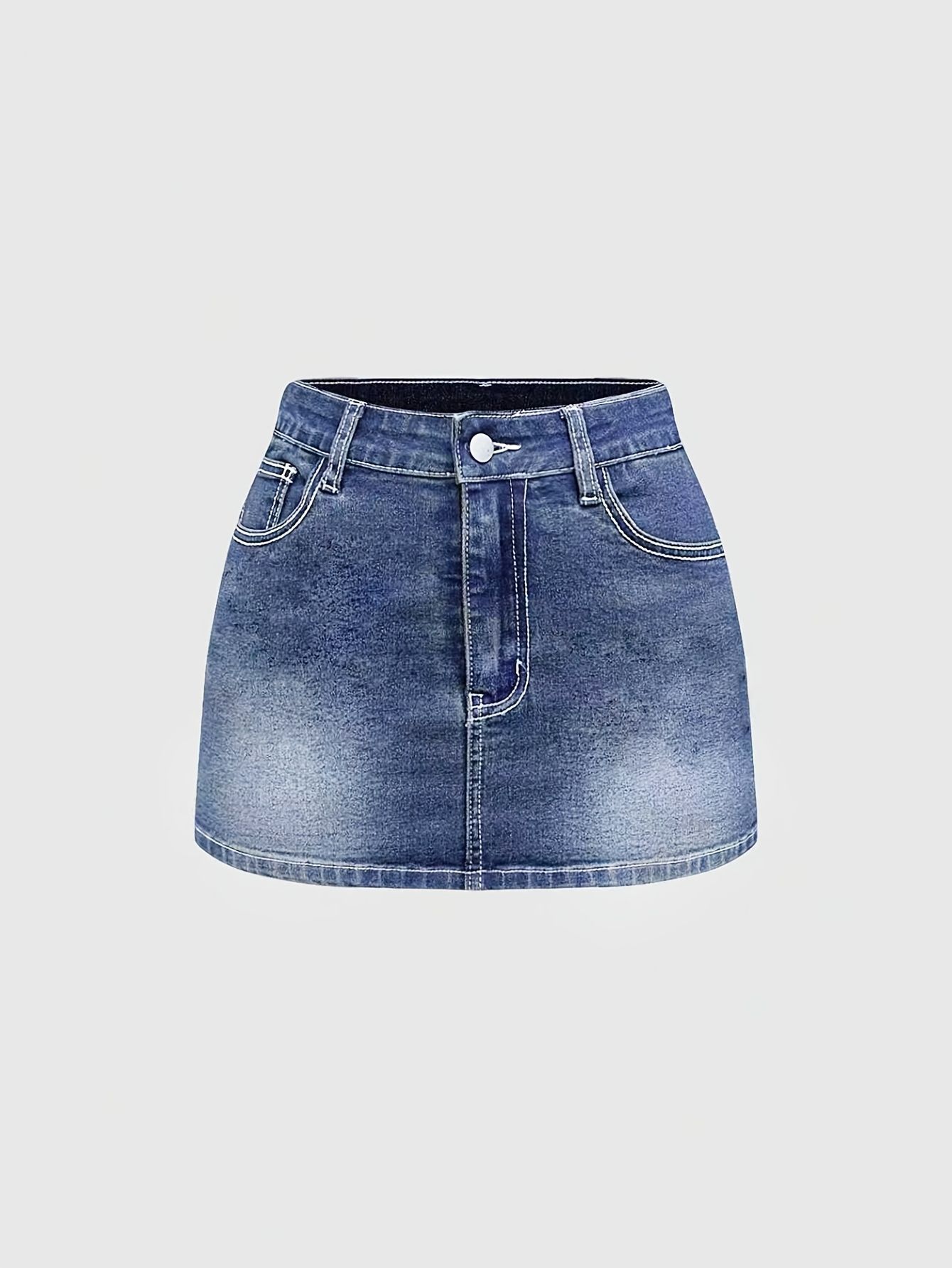 New Fashion Casual High Waist  - Embroidery Skirt review and price