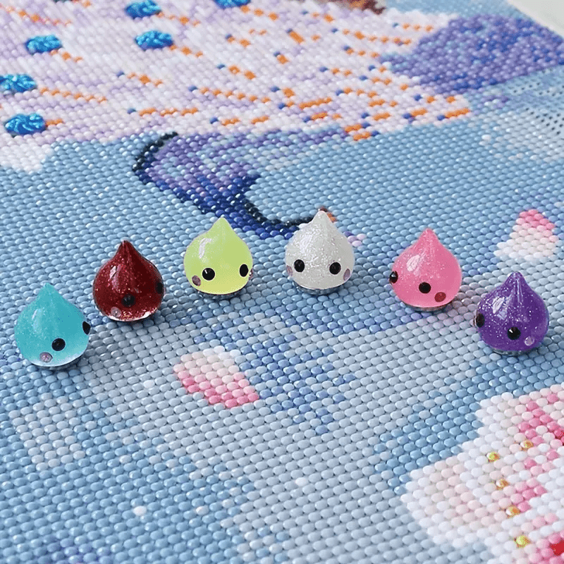 6pcs /12pcs Diamond Art Painti - Embroidery Details review and price