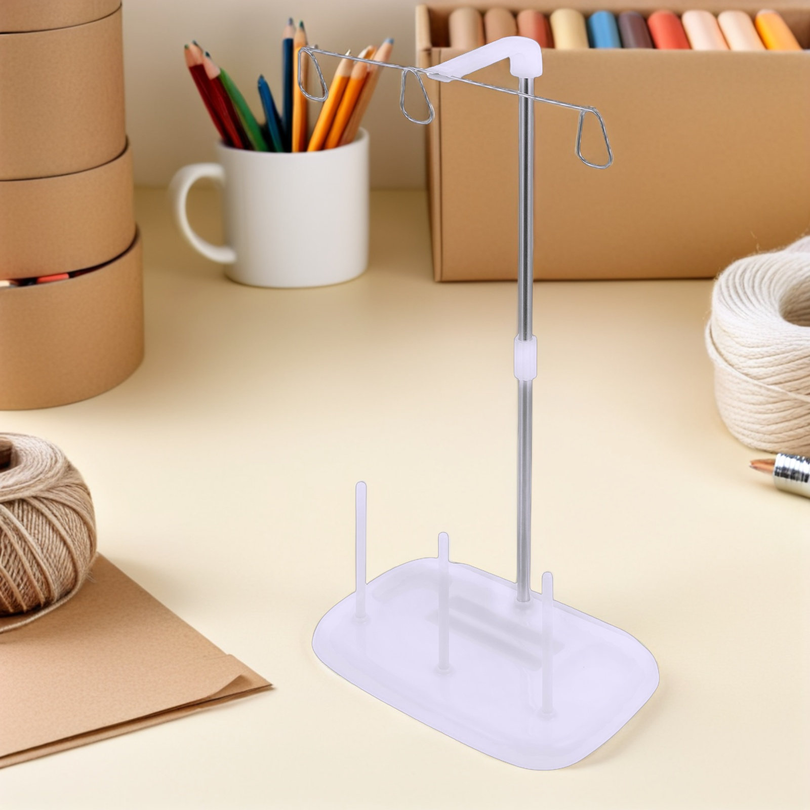 2Pcs Cone Thread Holder Stand  - Embroidery Thread Yarn review and price