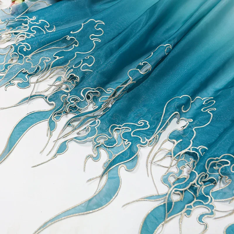 Chinese Style Embroidery Lotus - Embroidery Skirt review and price