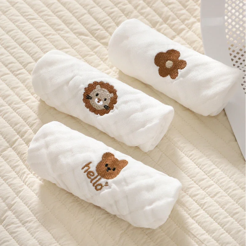 Baby Saliva Towels 6 Layer Cot - Embroidery Towel review and price