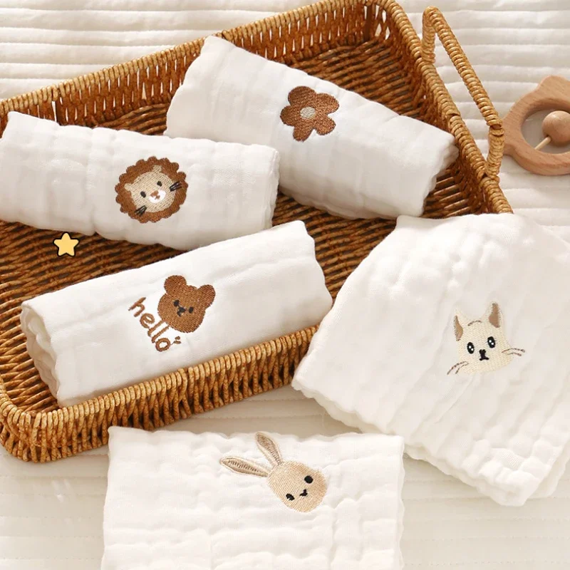 Baby Saliva Towels 6 Layer Cot - Embroidery Towel review and price