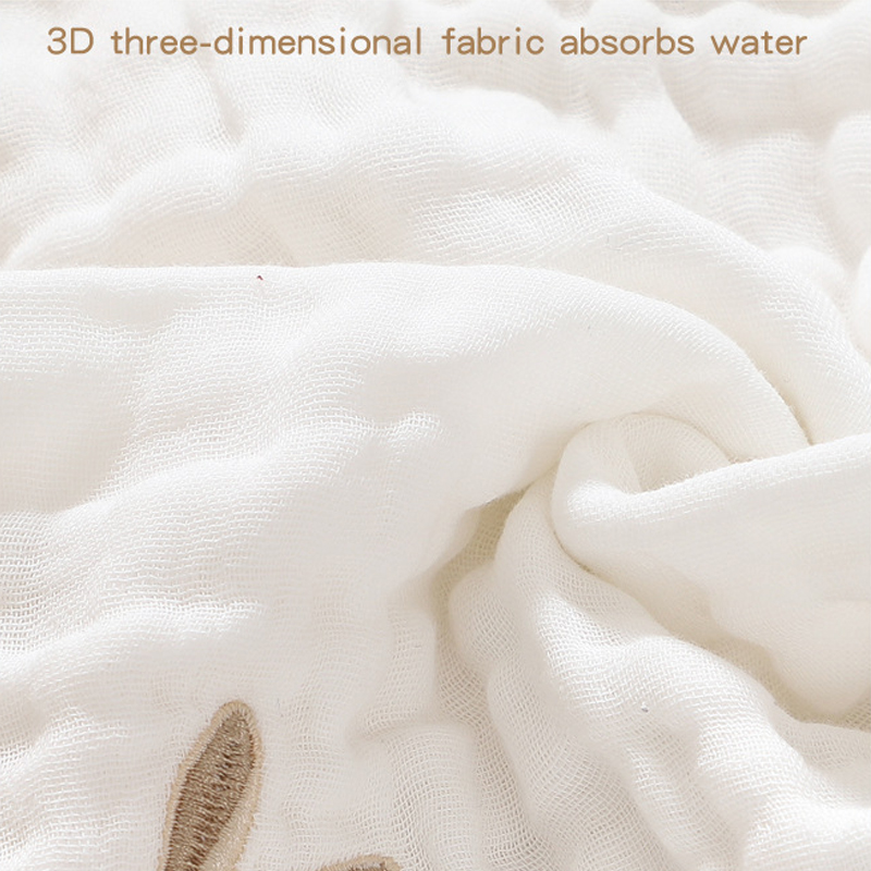 Baby Saliva Towels 6 Layer Cot - Embroidery Towel review and price