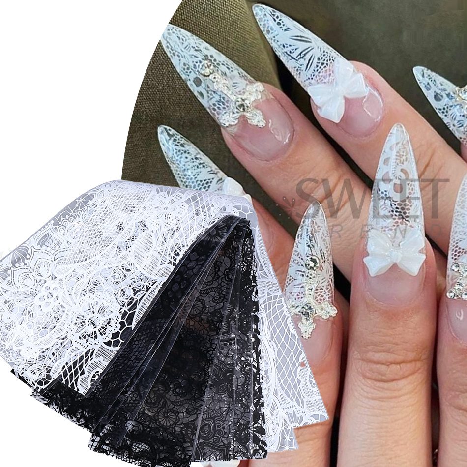 1 Pack Black White Lace Floral - Transfer Paper Carbon review and price