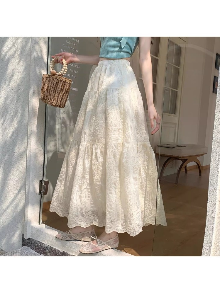 Heavy Embroidery Half-length S - Embroidery Skirt review and price