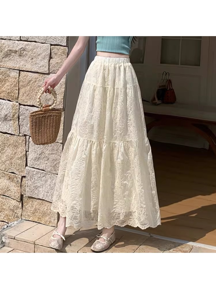 Heavy Embroidery Half-length S - Embroidery Skirt review and price