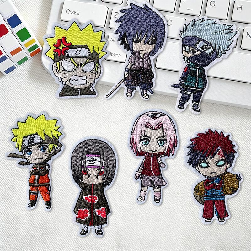 Naruto fashion fabric patch, c - Embroidery Patches review and price