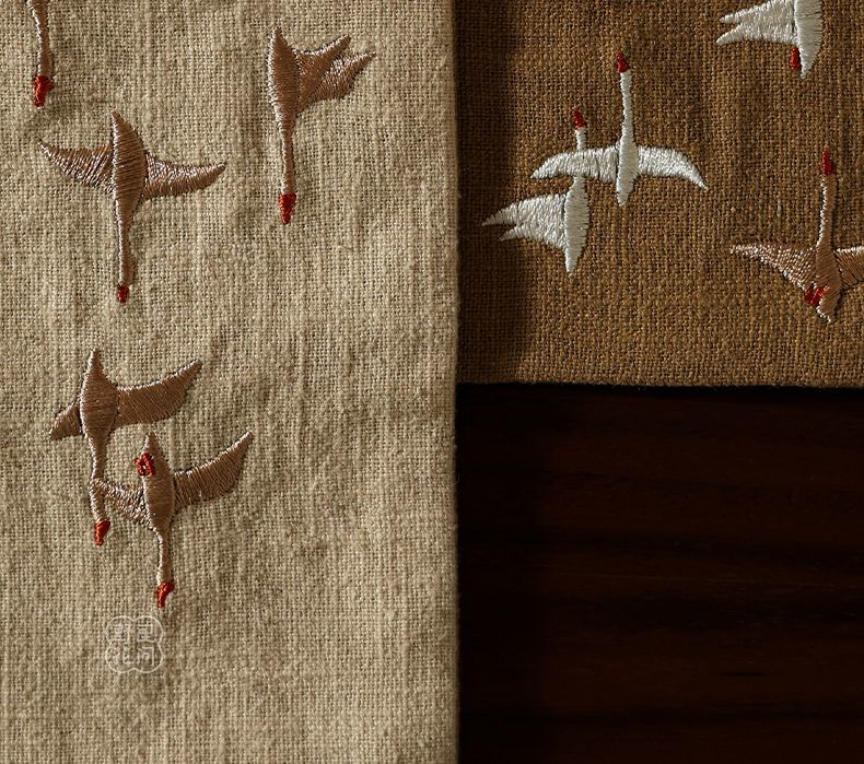 20x20cm Embroidered flying bir - Embroidery Towel review and price