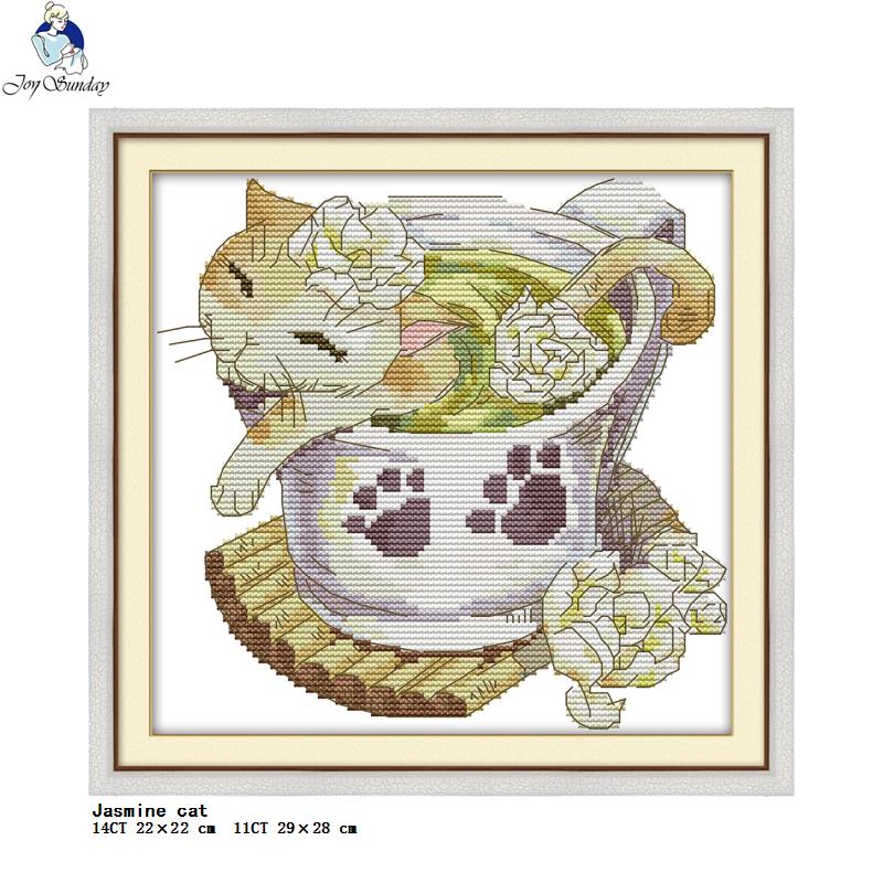 Teacup Animals Cats and Rabbit - Embroidery Rabbit review and price