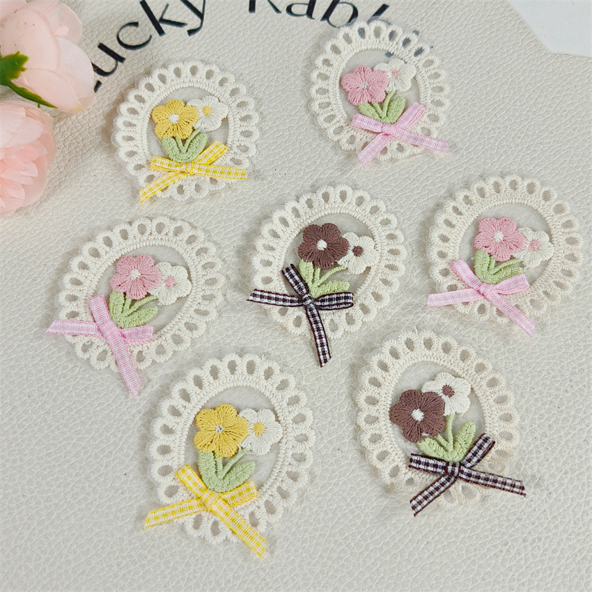 10PCS New Spring Summer Fresh  - Embroidery Patches review and price