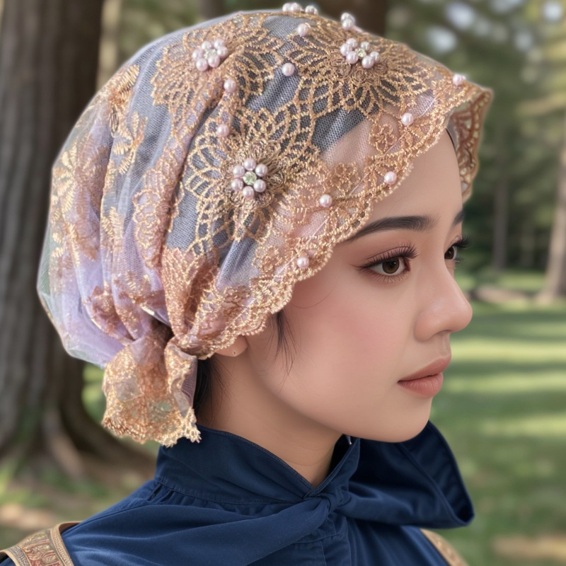 Women Stylish Headscarf Hat Em - Embroidery Hat Machine review and price