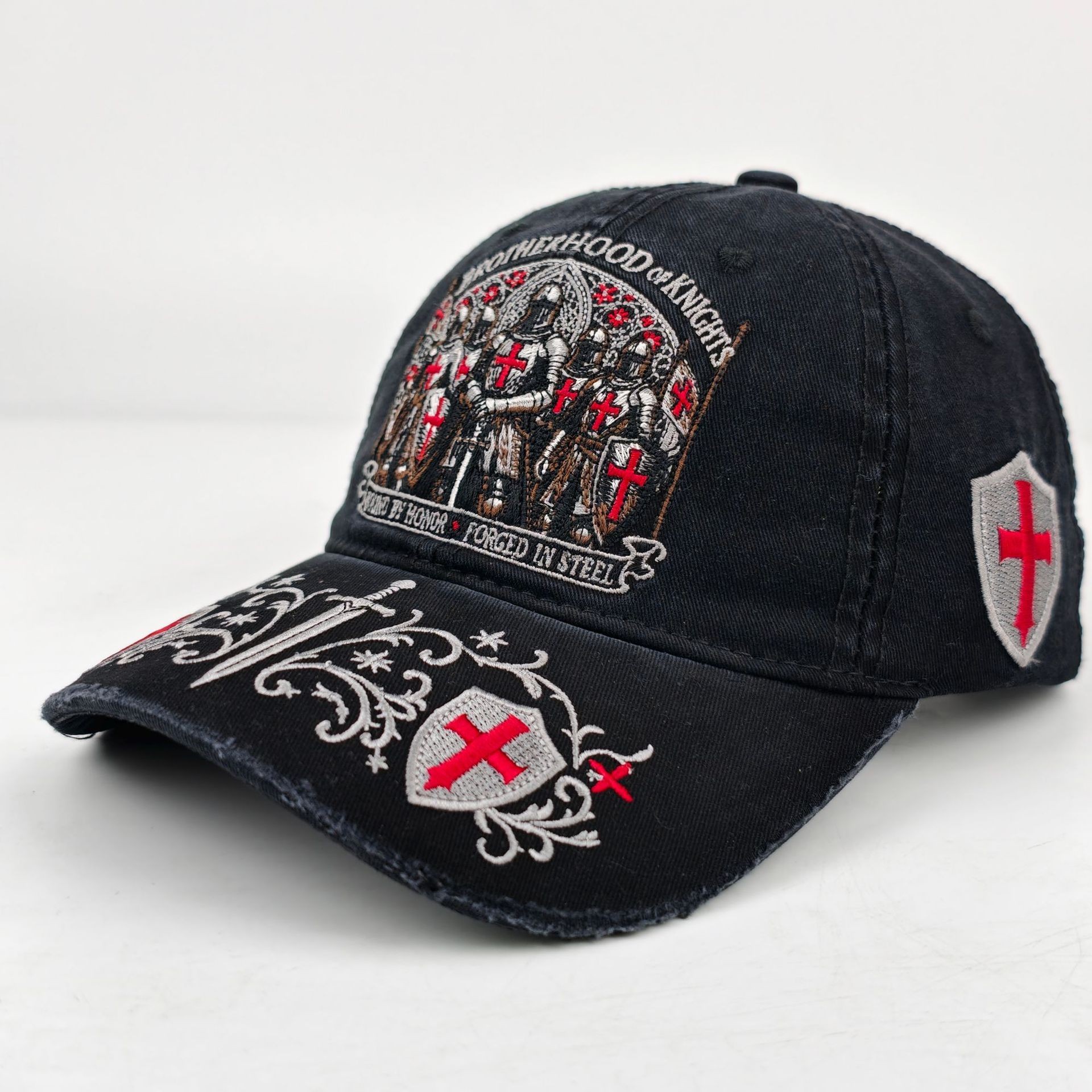 European-Style Vintage Distres - Embroidery Hat Machine review and price