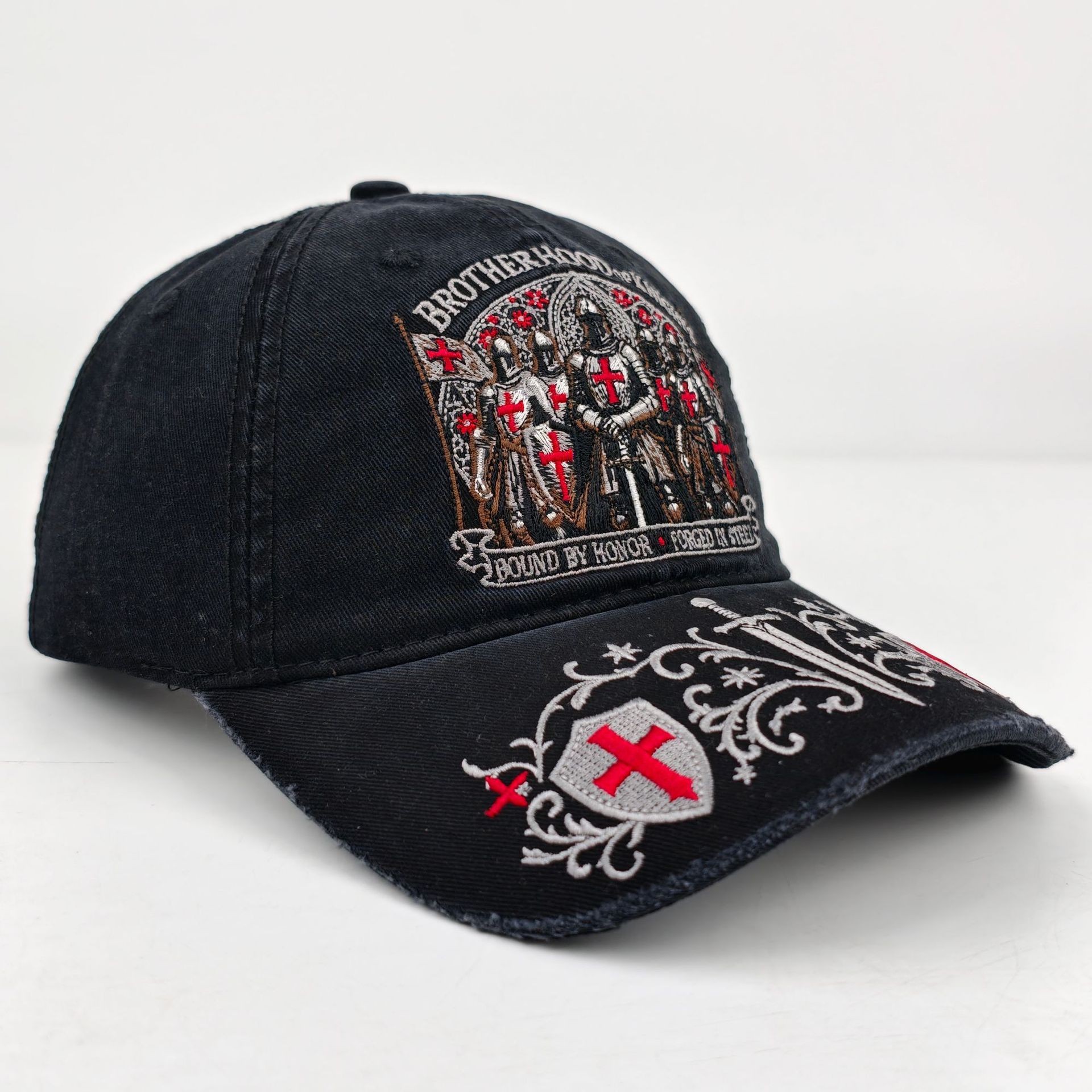 European-Style Vintage Distres - Embroidery Hat Machine review and price