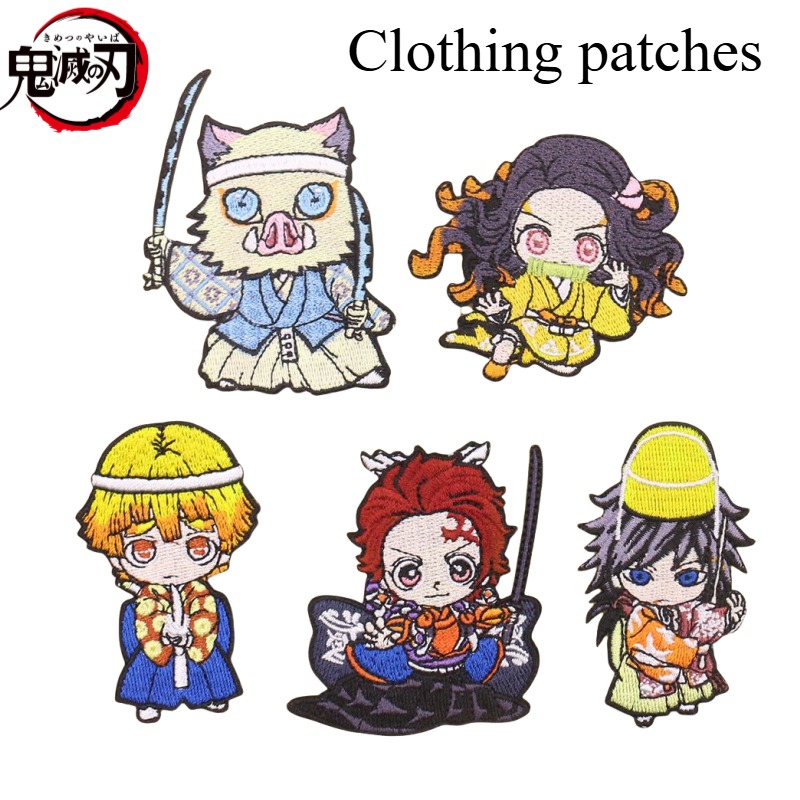 Demon Slayer Kamado Tanjirou K - Embroidery Patches review and price