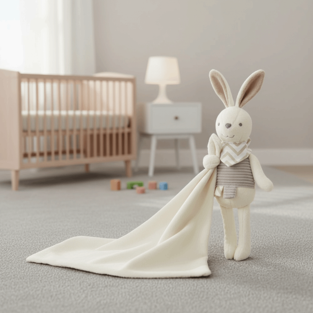 Square Shape Baby Rabbit Comfo - Embroidery Towel review and price