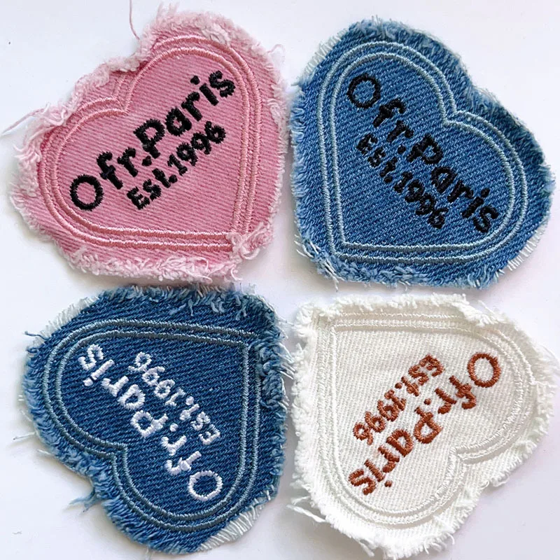 Pink Heart Applique for Clothe - Embroidery Artist review and price