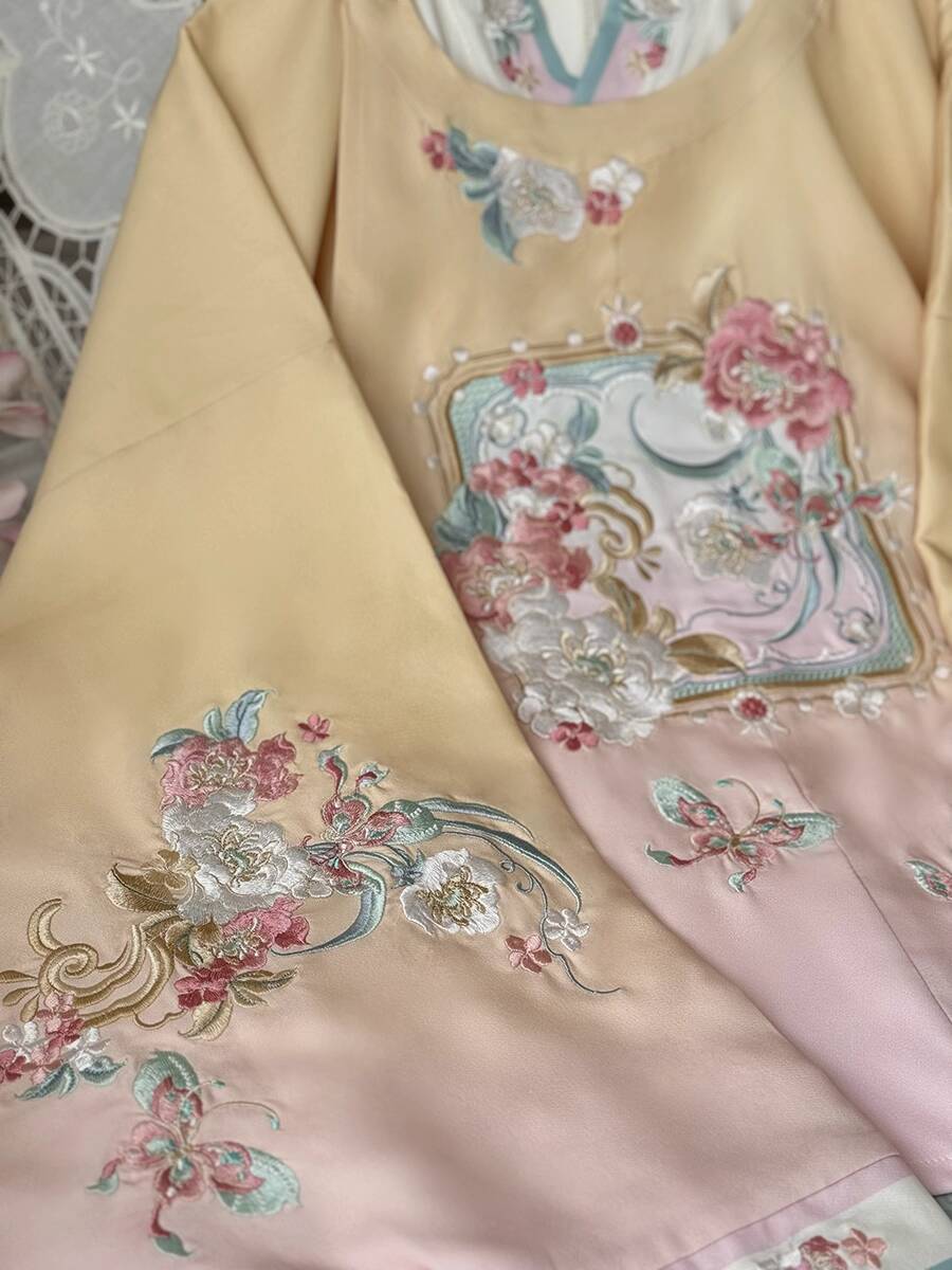 New Hanfu Women Ming System Ro - Embroidery Skirt review and price