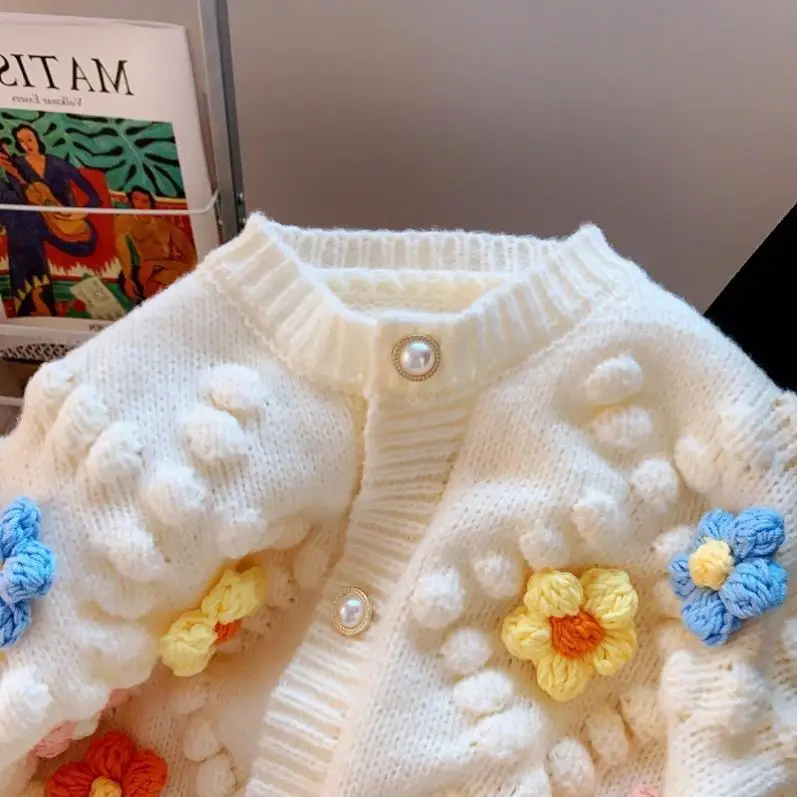 Kawaii Sweater 3D Flower Embro - Embroidery Thread Yarn review and price