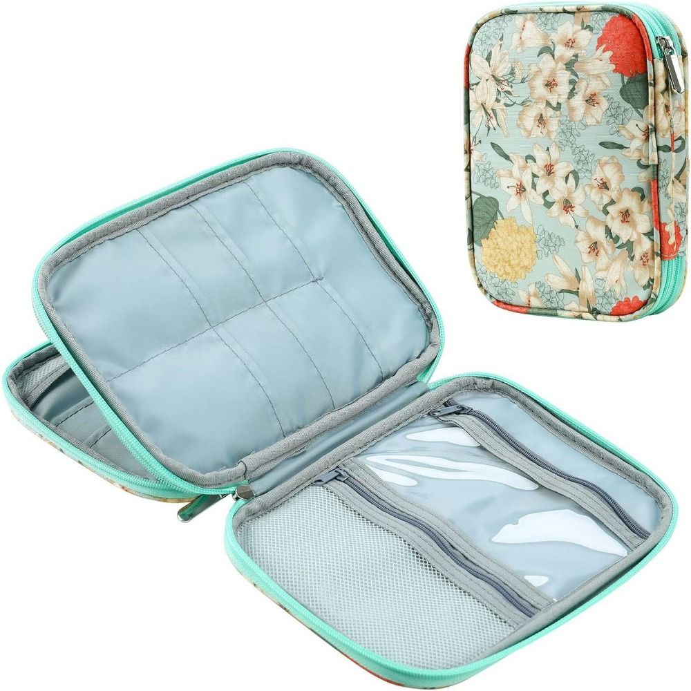 Knitting Needle Case, Portable - Embroidery Artwork review and price