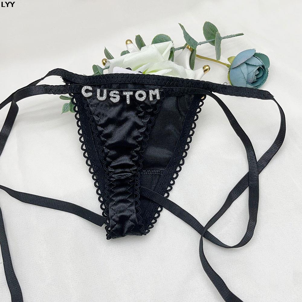 Custom Name Thongs Triangle Br - Embroidery Names review and price