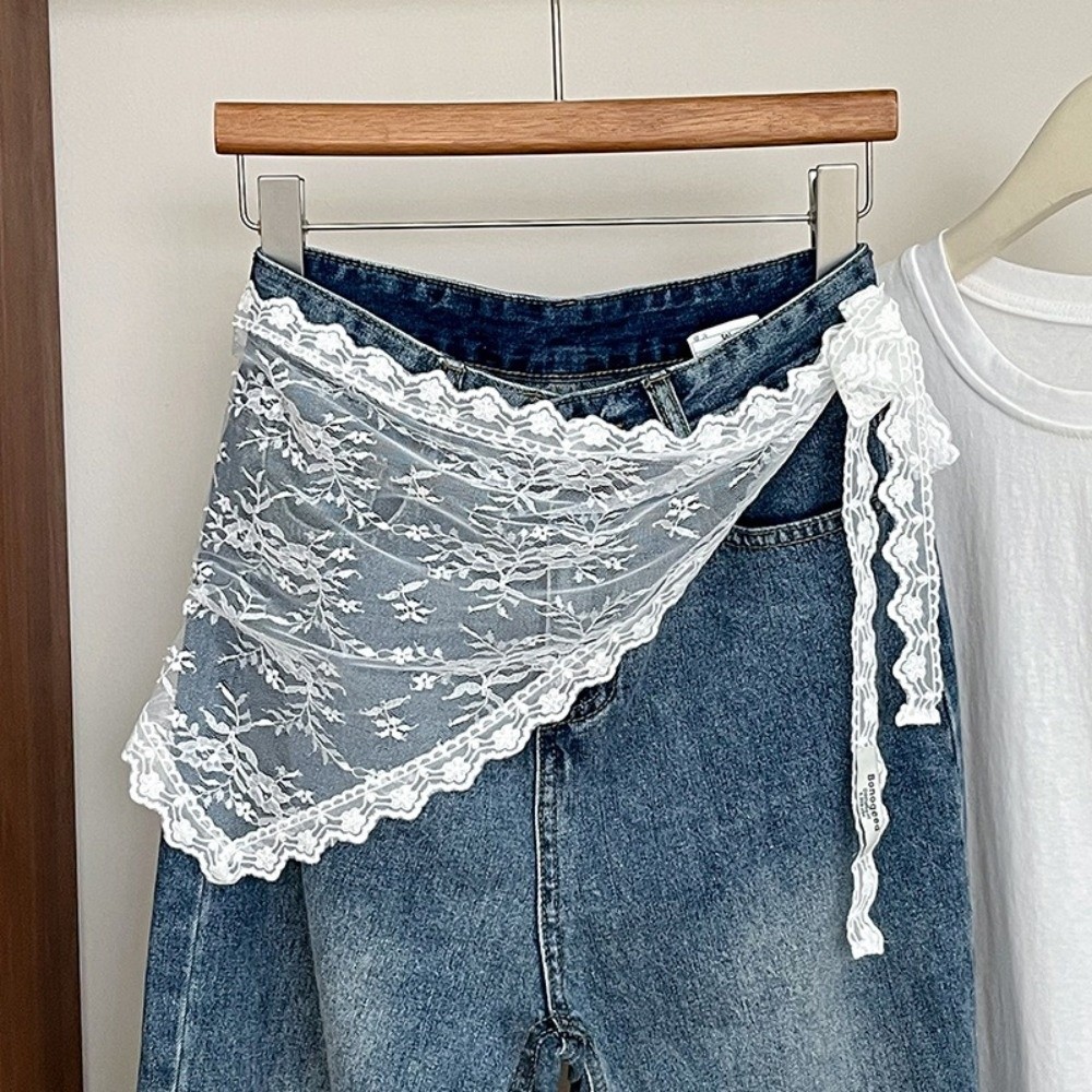 Harajuku Y2K Triangle Apron Fl - Embroidery Skirt review and price