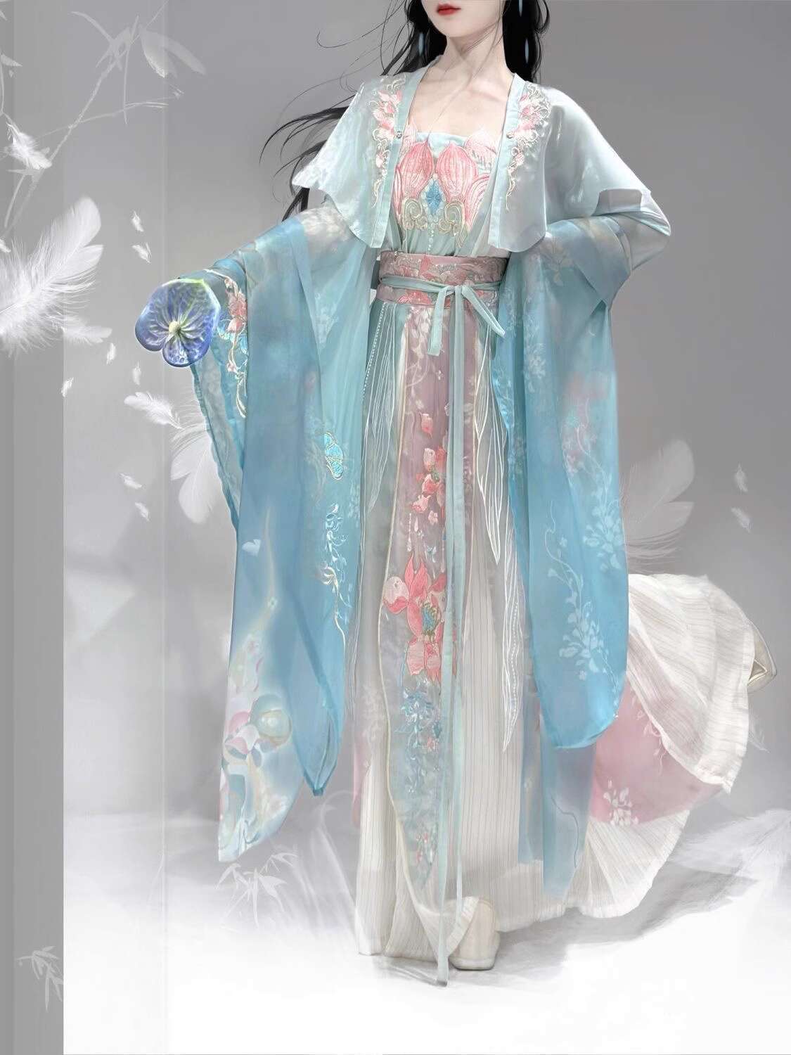 New Hanfu Wei Jinfeng Heavy In - Embroidery Skirt review and price