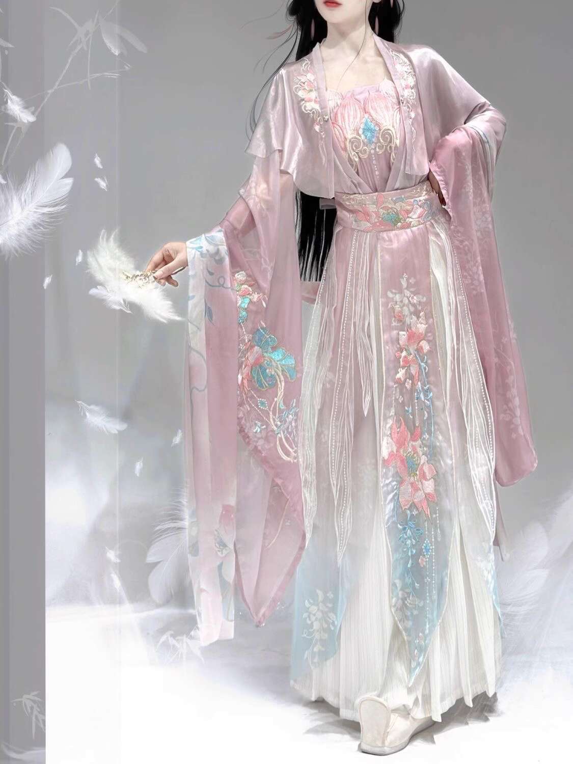 New Hanfu Wei Jinfeng Heavy In - Embroidery Skirt review and price