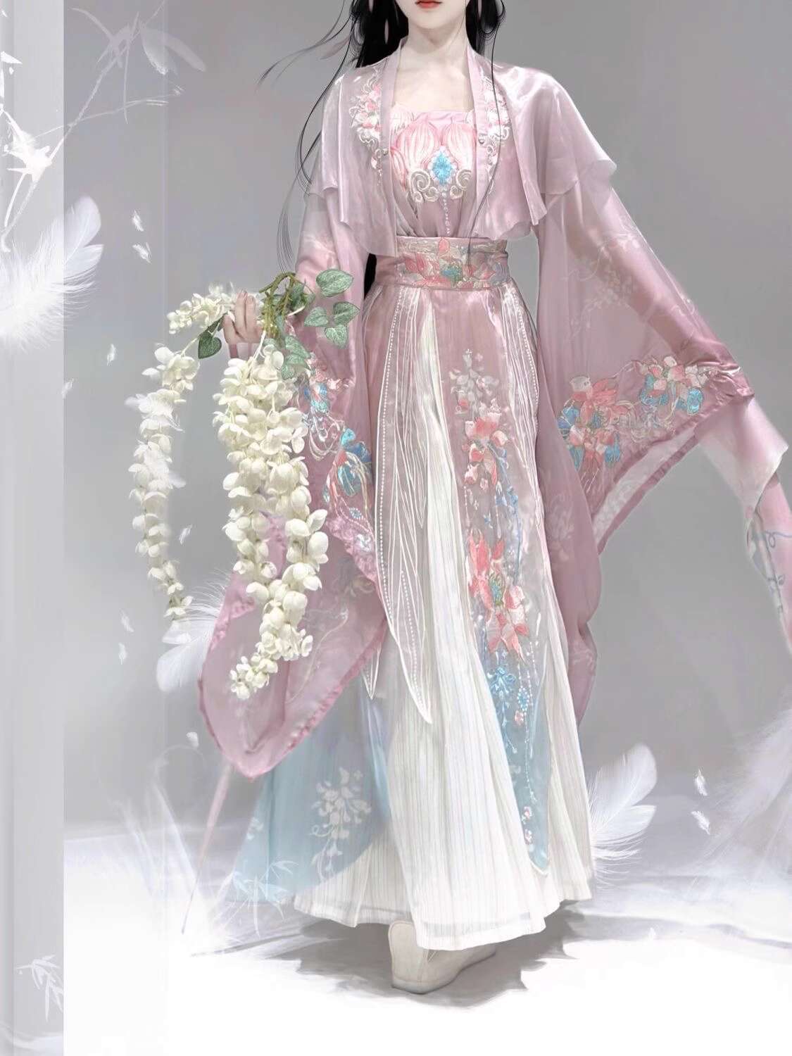 New Hanfu Wei Jinfeng Heavy In - Embroidery Skirt review and price