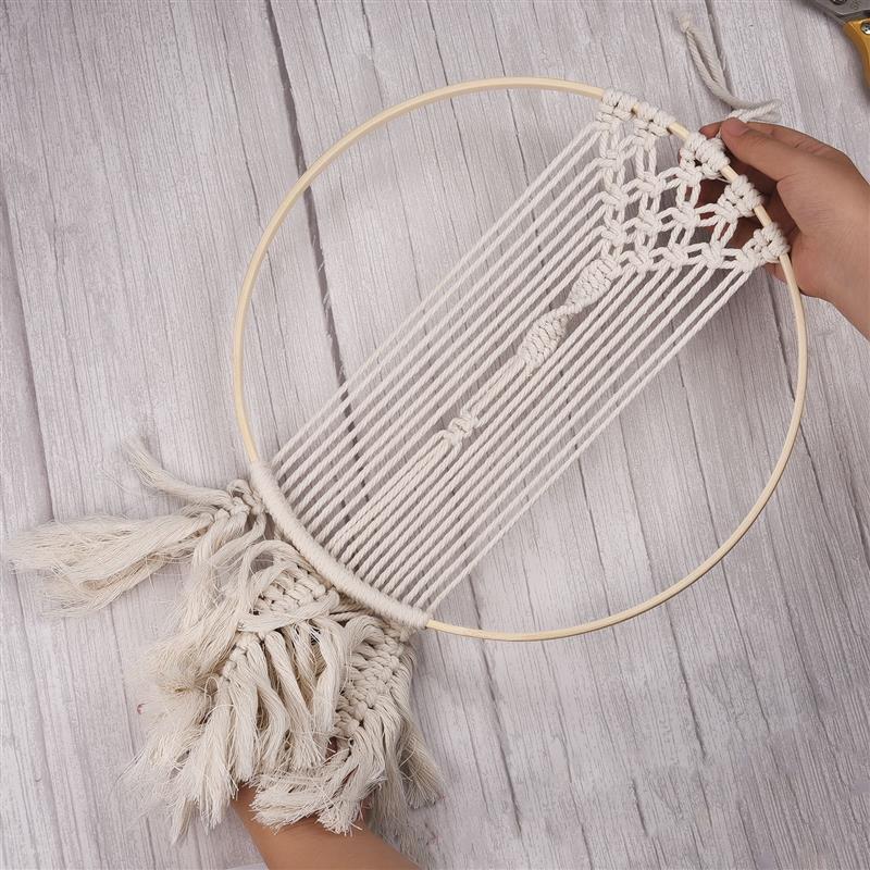 1/5Pcs 8-33cm Wooden DIY Handm - Embroidery Artwork review and price
