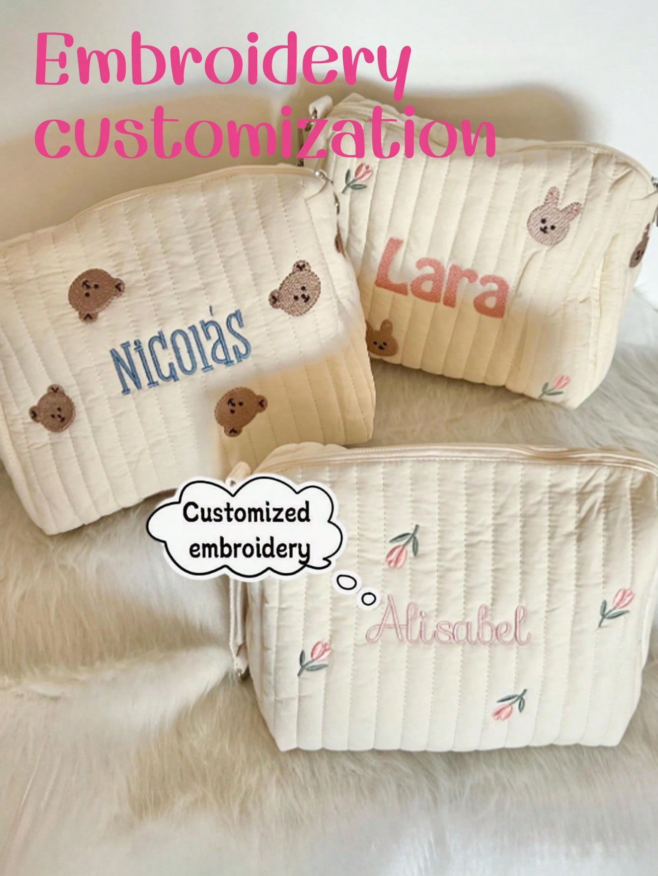 Custom Name Embroidery Baby Di - Embroidery Names review and price